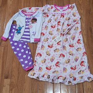 DISNEY 4T  Jammie Lot- Nightgown NEW